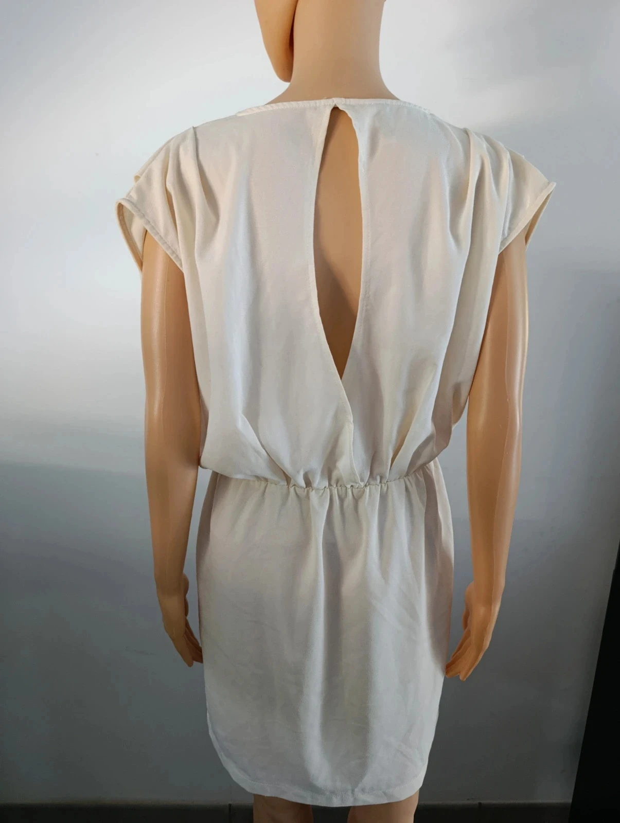 Cream F de la Passion women's dress – Elastic waist – Fluid – One size / M – photo 9